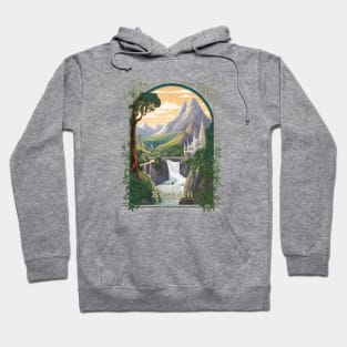 Retro Design Rivendell Hoodie